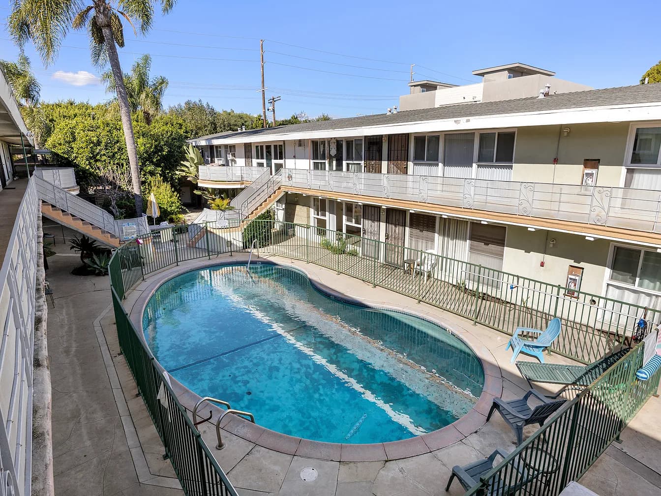 Swimming pool and sundeck